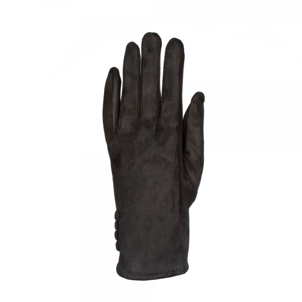 Γυναικεία γάντια Nika μαύρα - Kalapod.gr